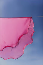 Voile organza fushia