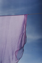 Voile mousseline lilas